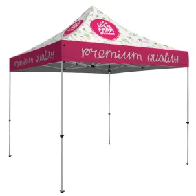 10' Deluxe Tent Kit (All Over Full Color)