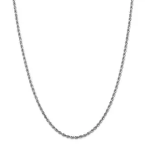 14KT Gold 2.75MM Diamond Cut Rope Chain - 4 Lengths Available