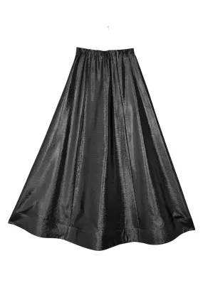 Birthday Guest Skirt - Black Lame