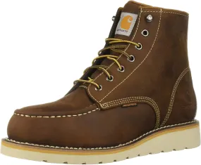 Carhartt Men's WP 6" Moc Steel Toe Wedge Work Boot