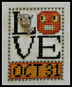 Counted Cross Stitch Pattern: Hinzeit Love Oct 31