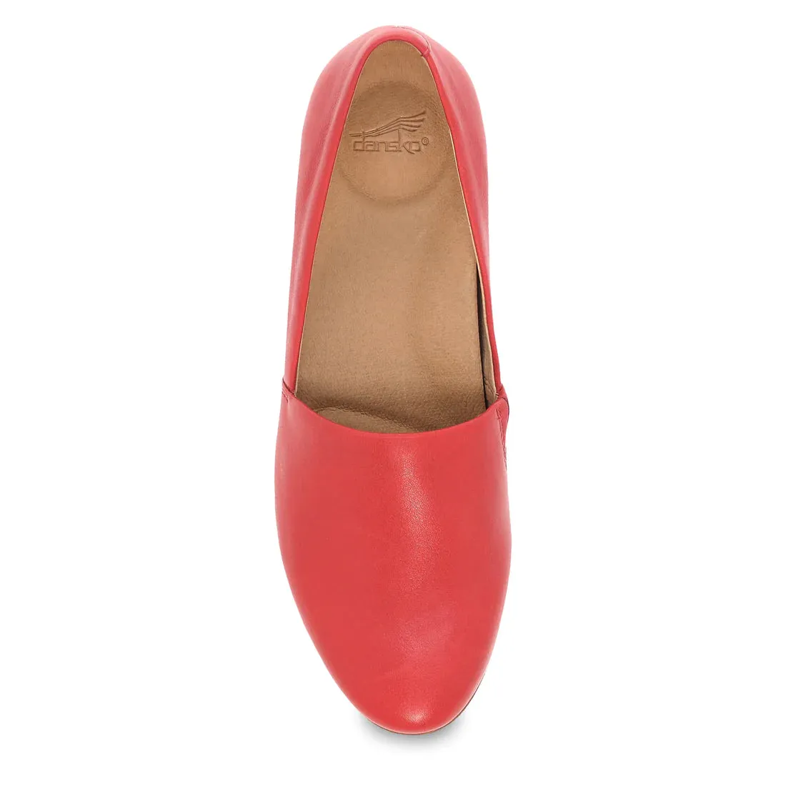 Larisa Modern Smoking Loafer in Poppy