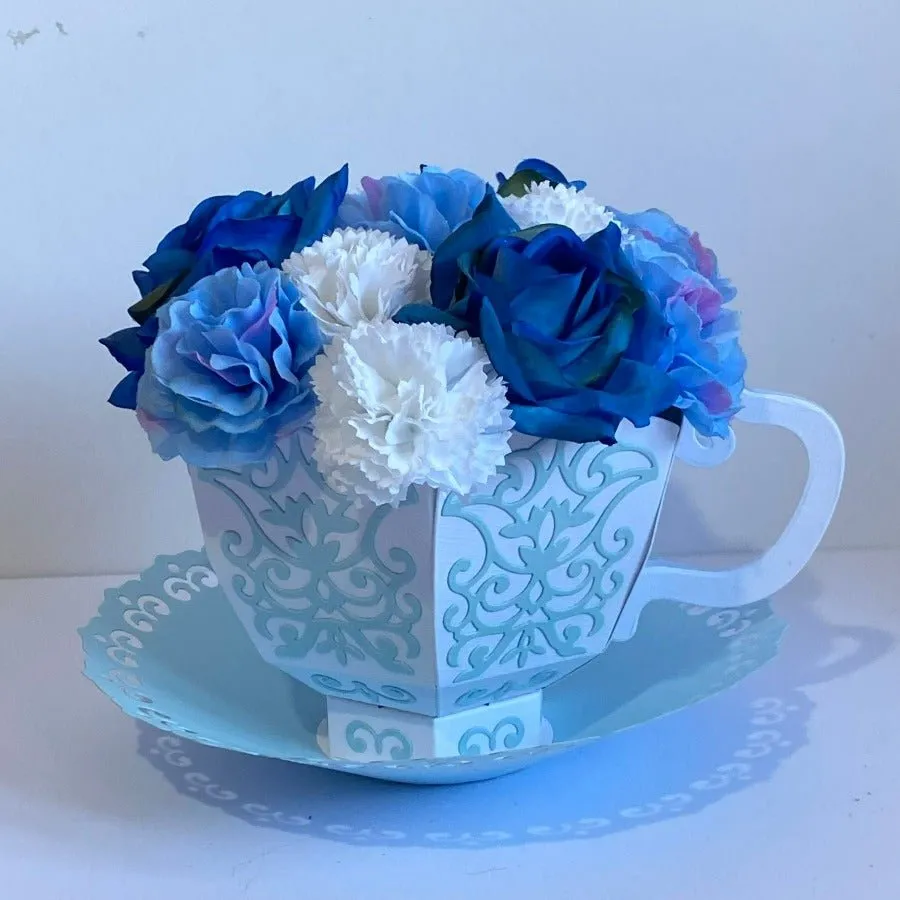 "Time for Tea" Forever Flowerz Posy Vase die set