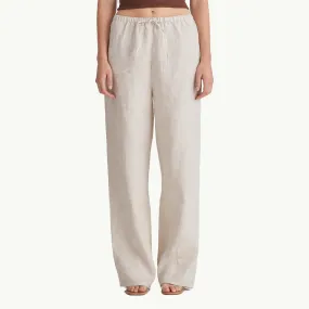 Women's Linen Resort Pant - Natural